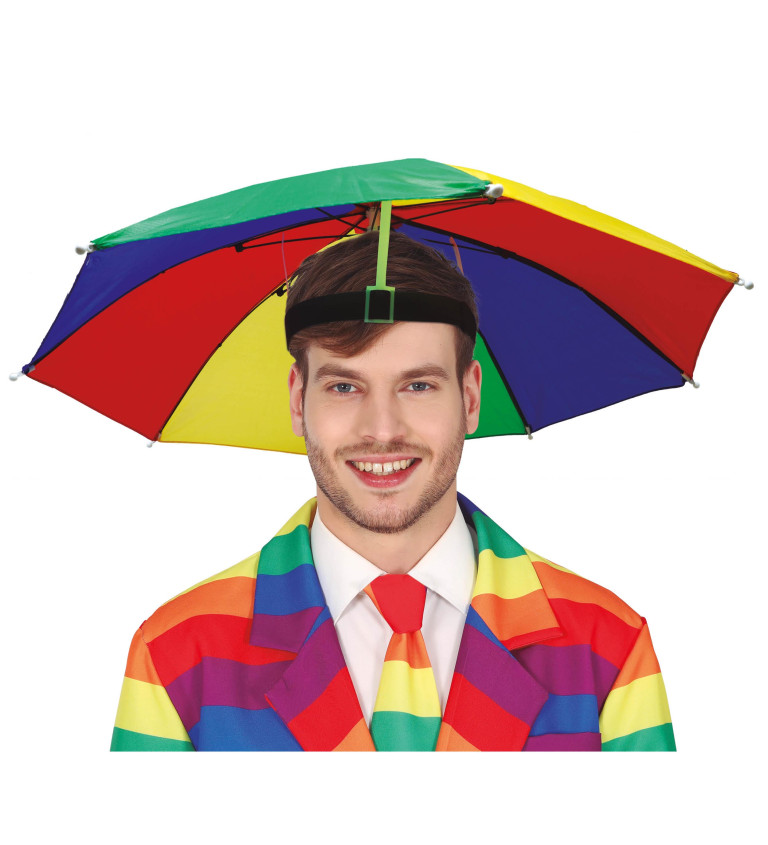 Klobouk - s deštníkem