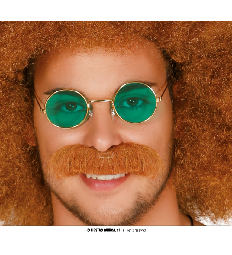 Brýle - hippie zelené