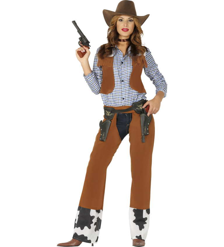 Dámský kostým - Kovbojská dívka