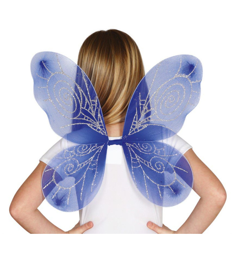 Křídla - modrá