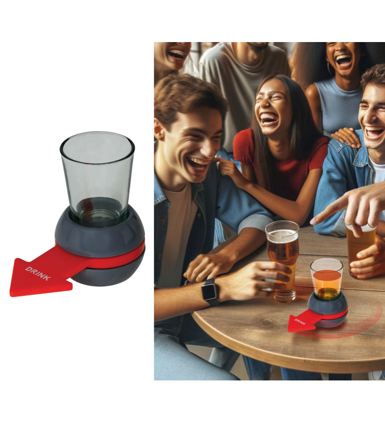 Hra- šipka na pití