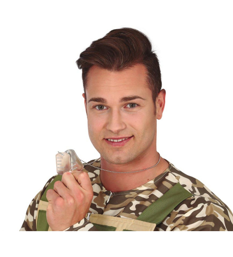 Přívěsek - s kovovými plíšky