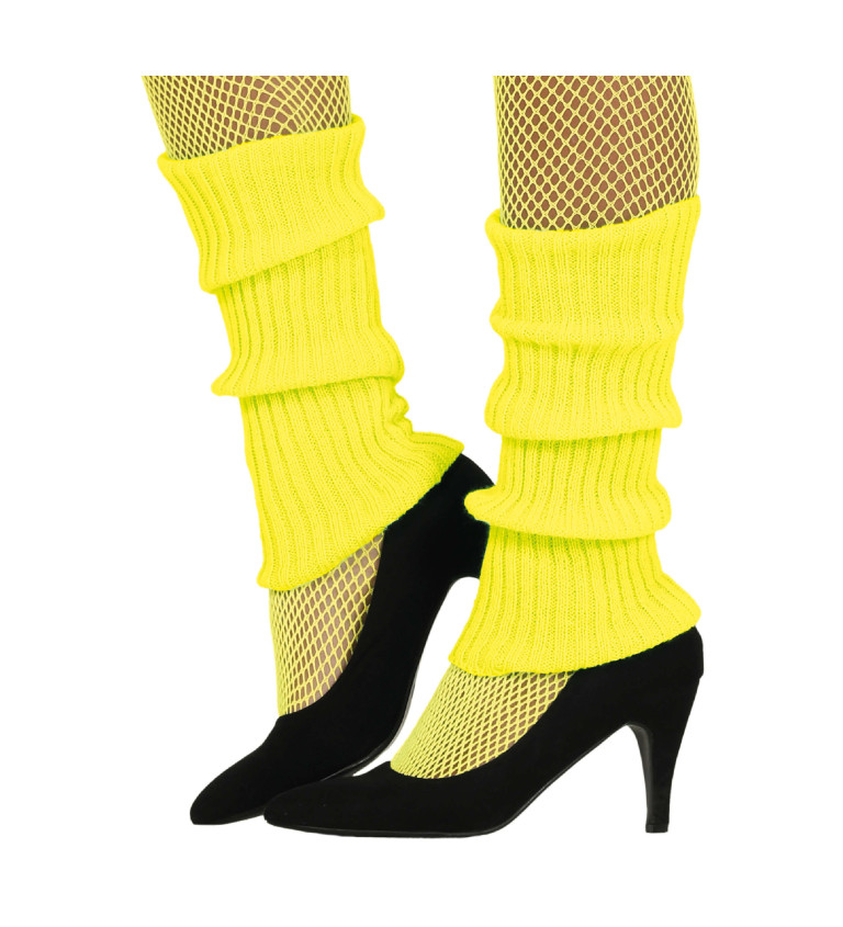 Žluté - návleky na nohy