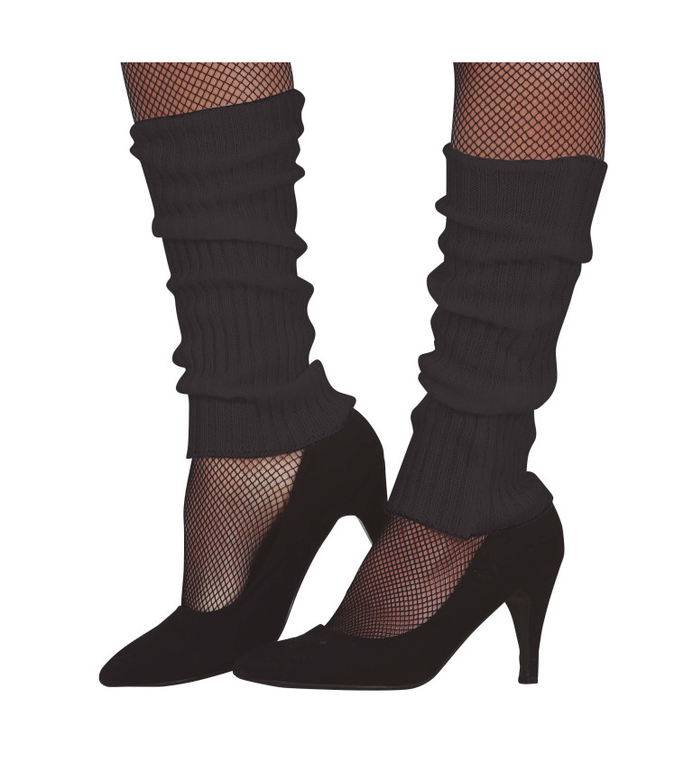 Černé - návleky na nohy