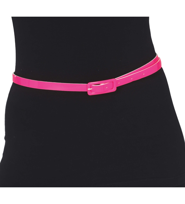 Pásek - neonově růžový
