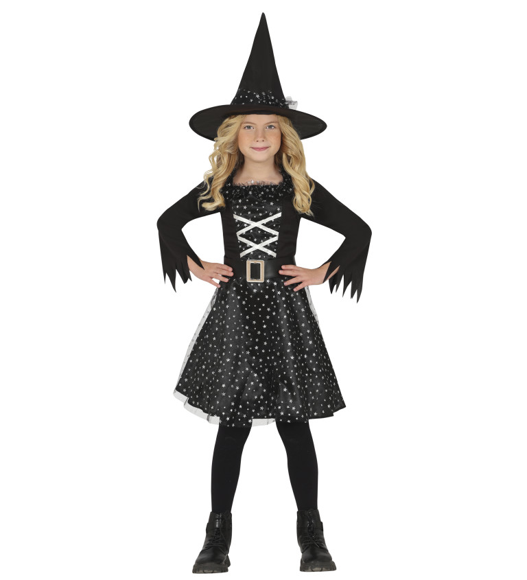 Dětský kostým hvězdná čarodějnice