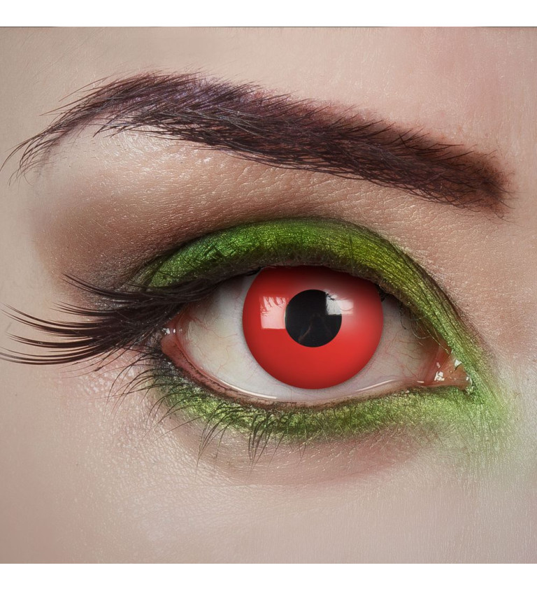 kontaktní čočky jednodenní-devil