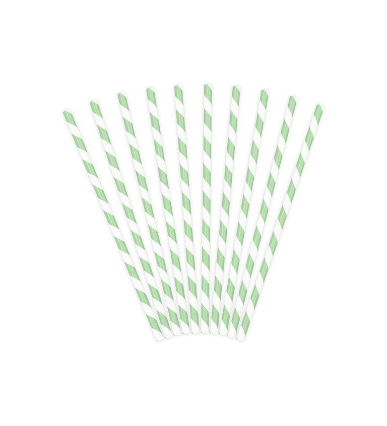 Brčka - Papírová s peprmintovými vlnkami