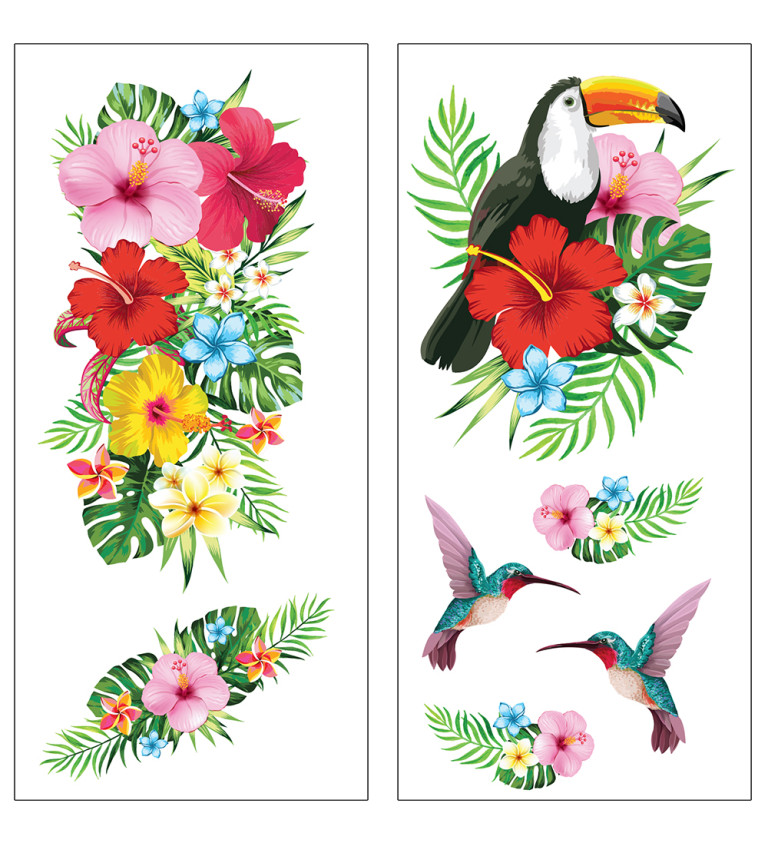 Tropické havajské tetování