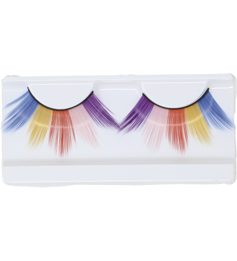 Nalepovací řasy - barevné