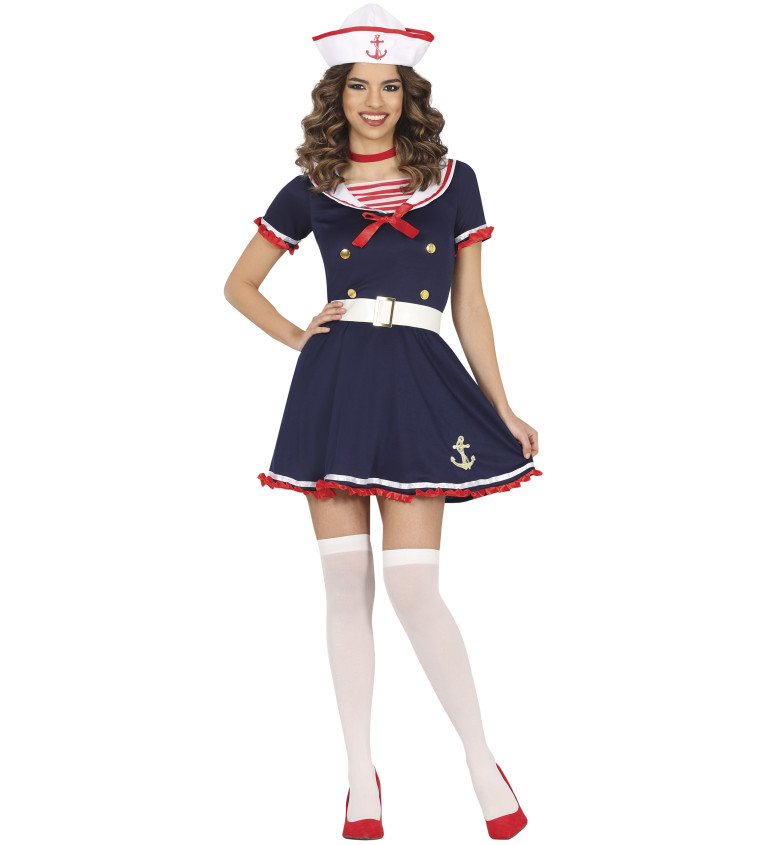 Dámský kostým - Retro námořnice