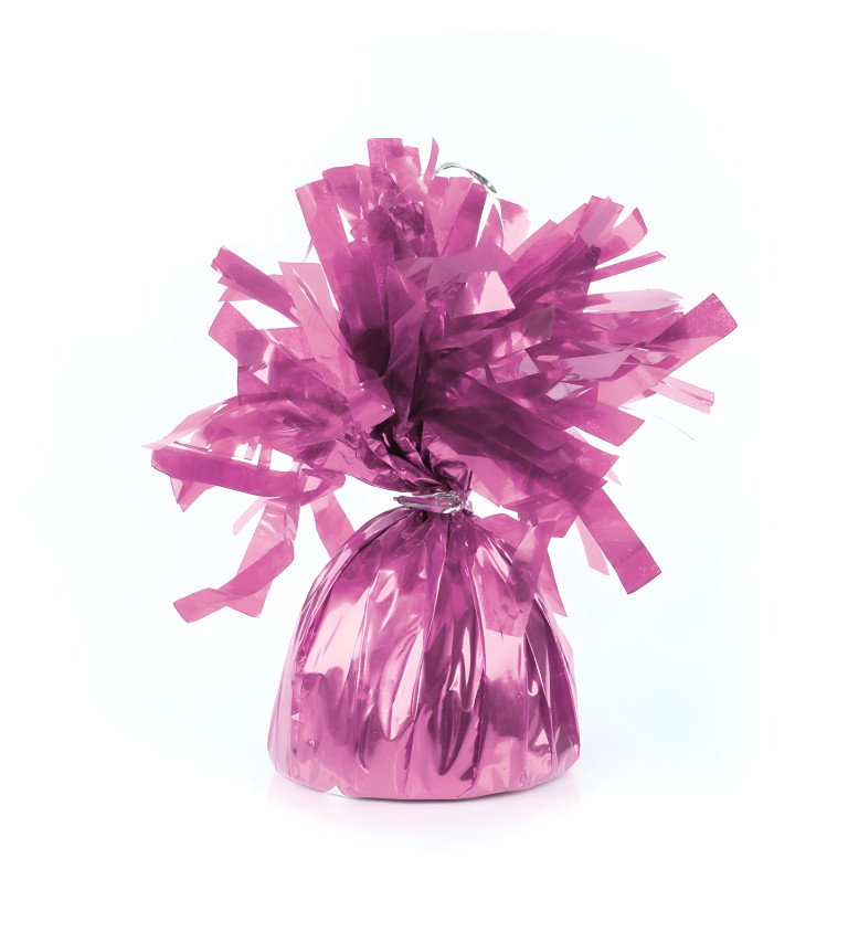 Těžítko na balonky - Růžové