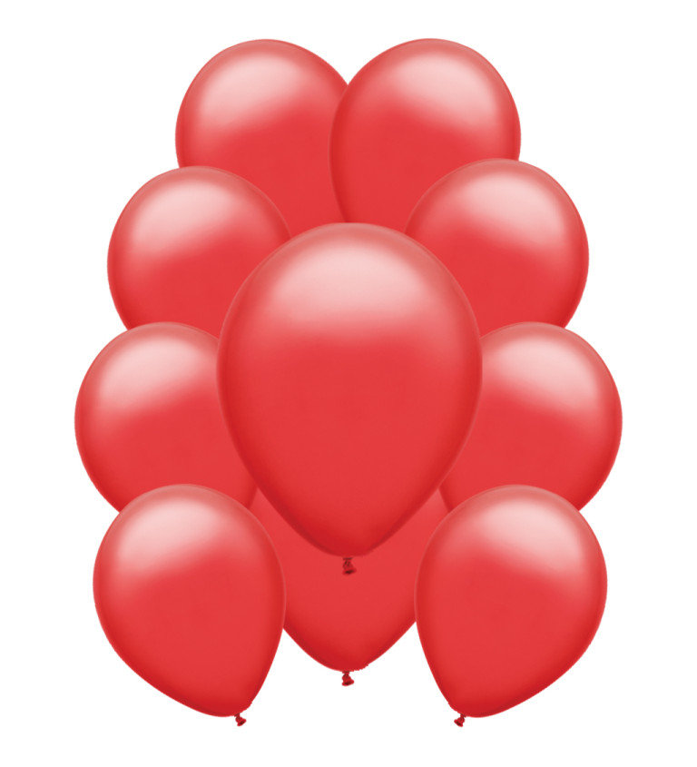 Latexové balónky pastelové - Červené
