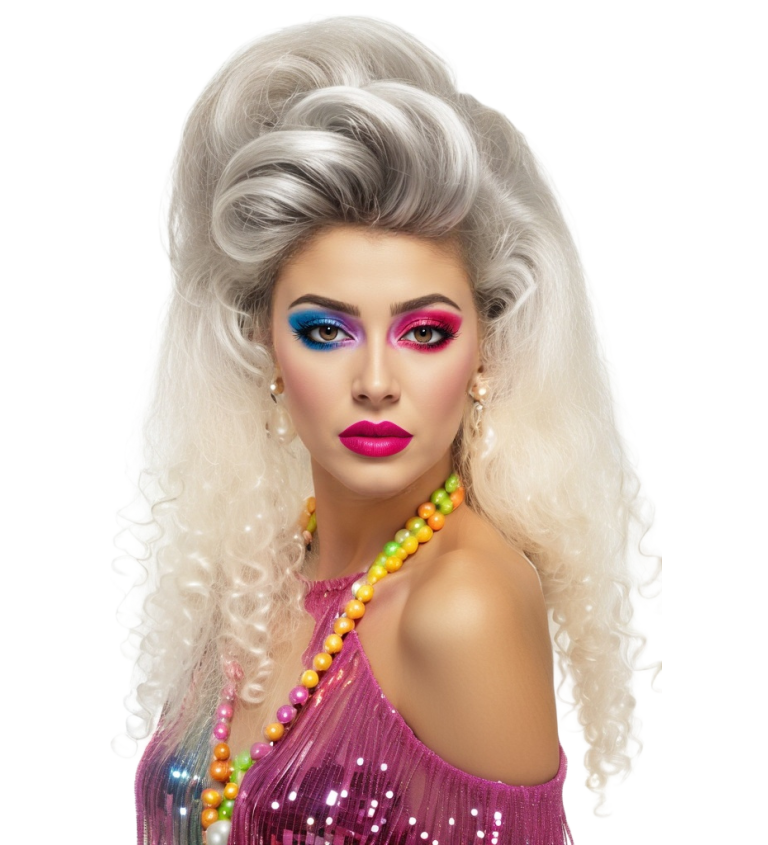 Paruka 80s disco žena