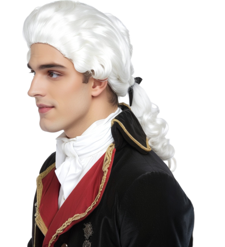 Paruka barokní muž