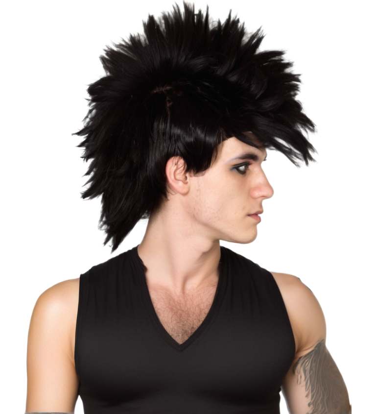 Paruka pánská číro, černá