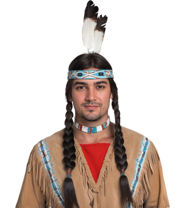 Paruka pánská náčelník