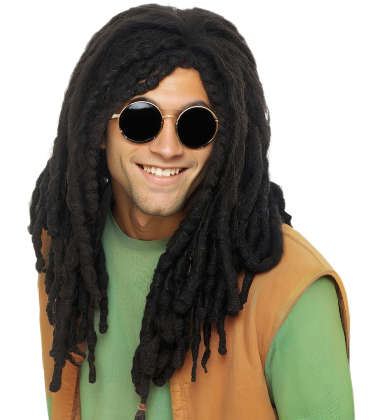 Paruka pánská hippe dredy