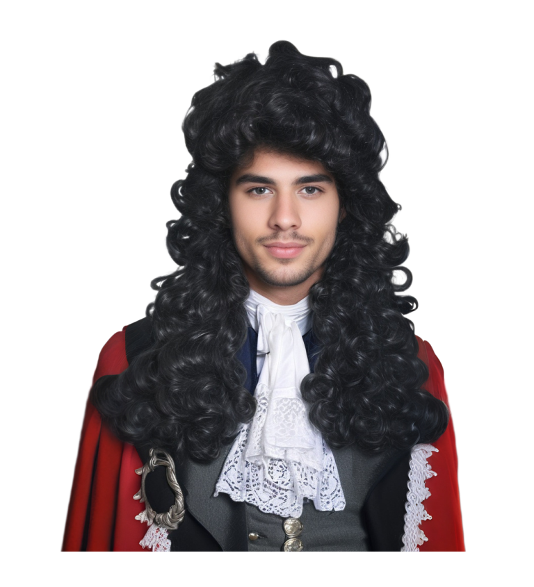 Paruka pánská nóbl mořeplavec