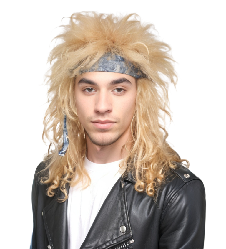 Pánská paruka - rocker