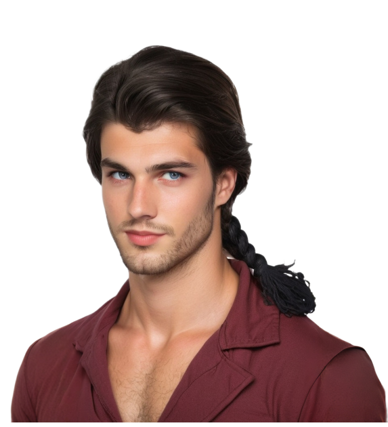 Pánská paruka - mořeplavec