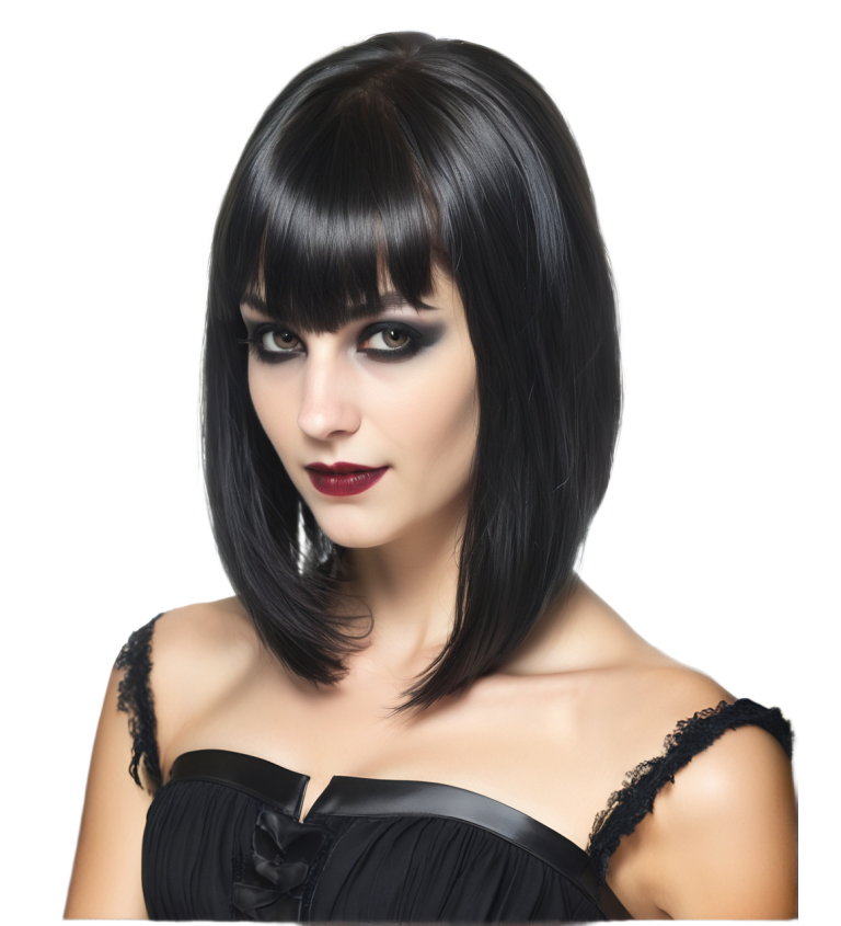 Dámská paruka - upírka, mikádo