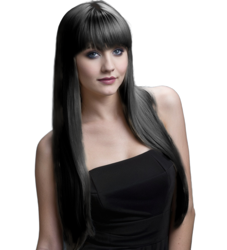 Dámská paruka - Sonja, černá