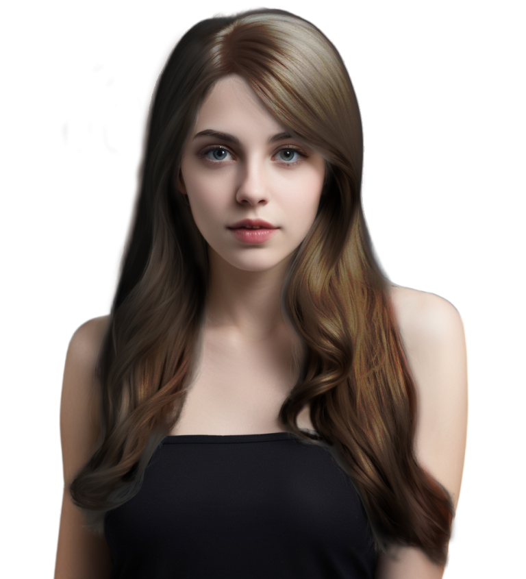 Dámská paruka - Denise, Hnědá