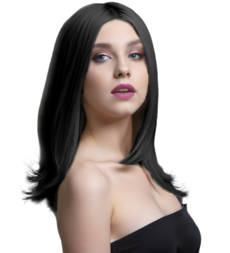 Dámská paruka - Clara, Černá