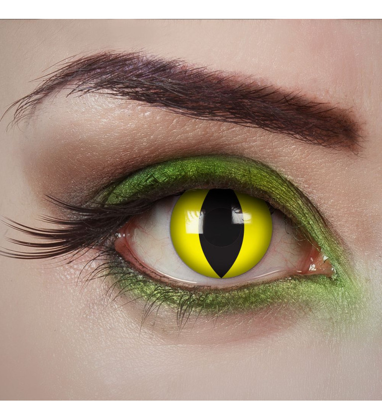 Kontaktní čočky jednodenní - Glowing Wildcat