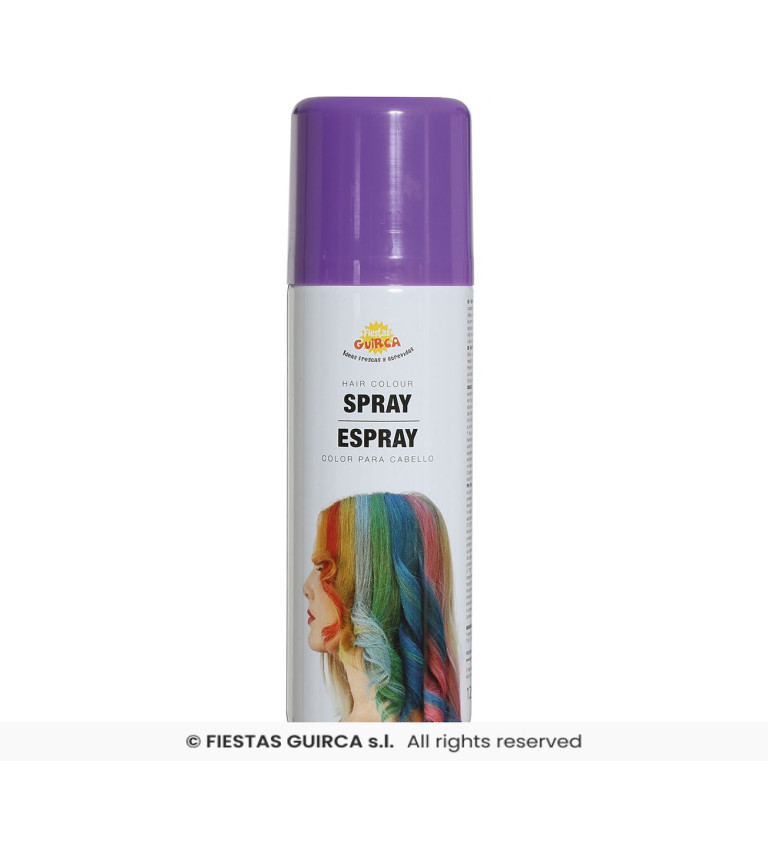 Sprej na vlasy - fialový